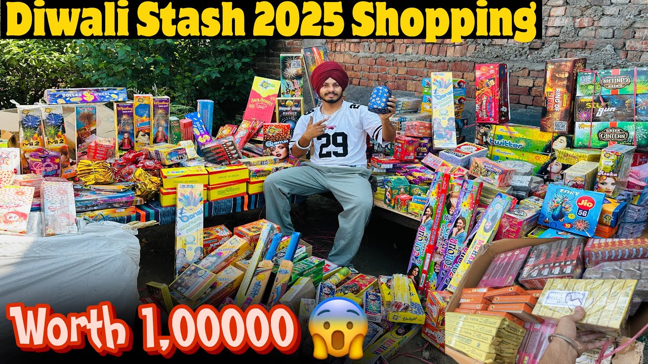 Diwali Biggest Stash Shopping 2025 🤩 Worth 100000 😱  Different Types Of Stock…