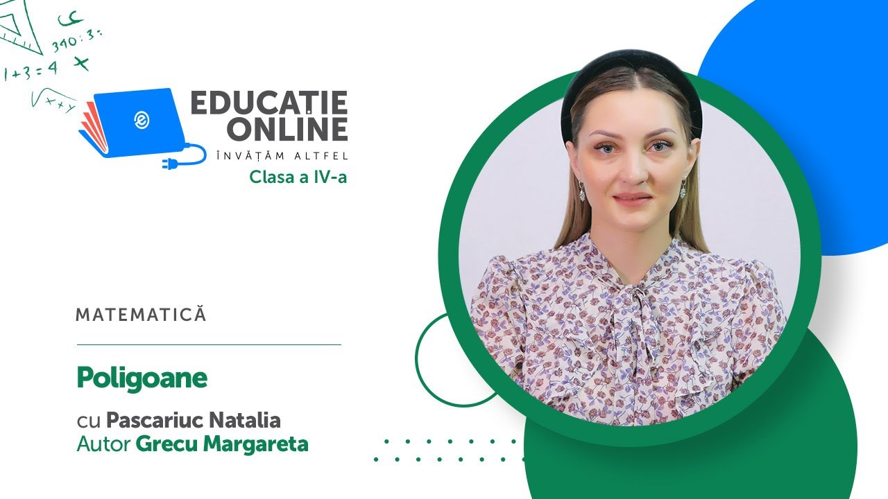 Matematică, Clasa a IV-a, Poligoane