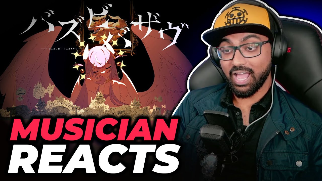 Musician Reacts to Tokoyami Towa - BAZUBI BAZAB (official) | Hololive Fan Reacts!