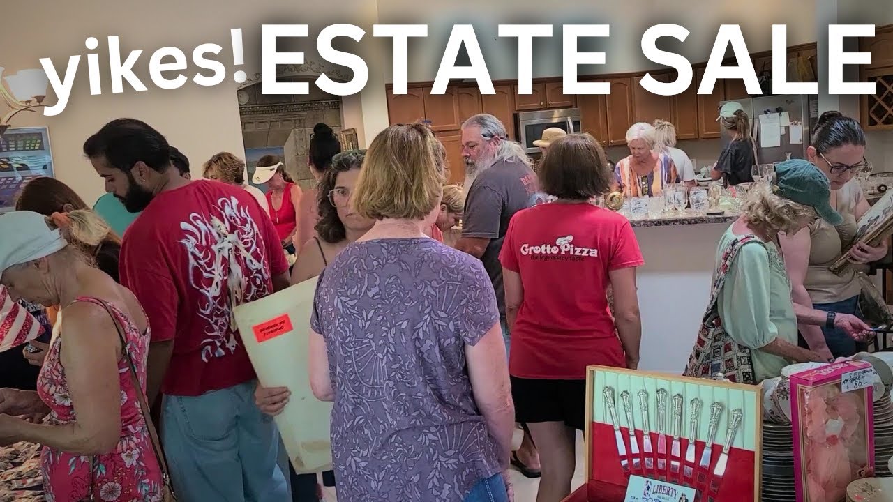 FILLED Estate Sale in The Villages, Florida! Thrift with me