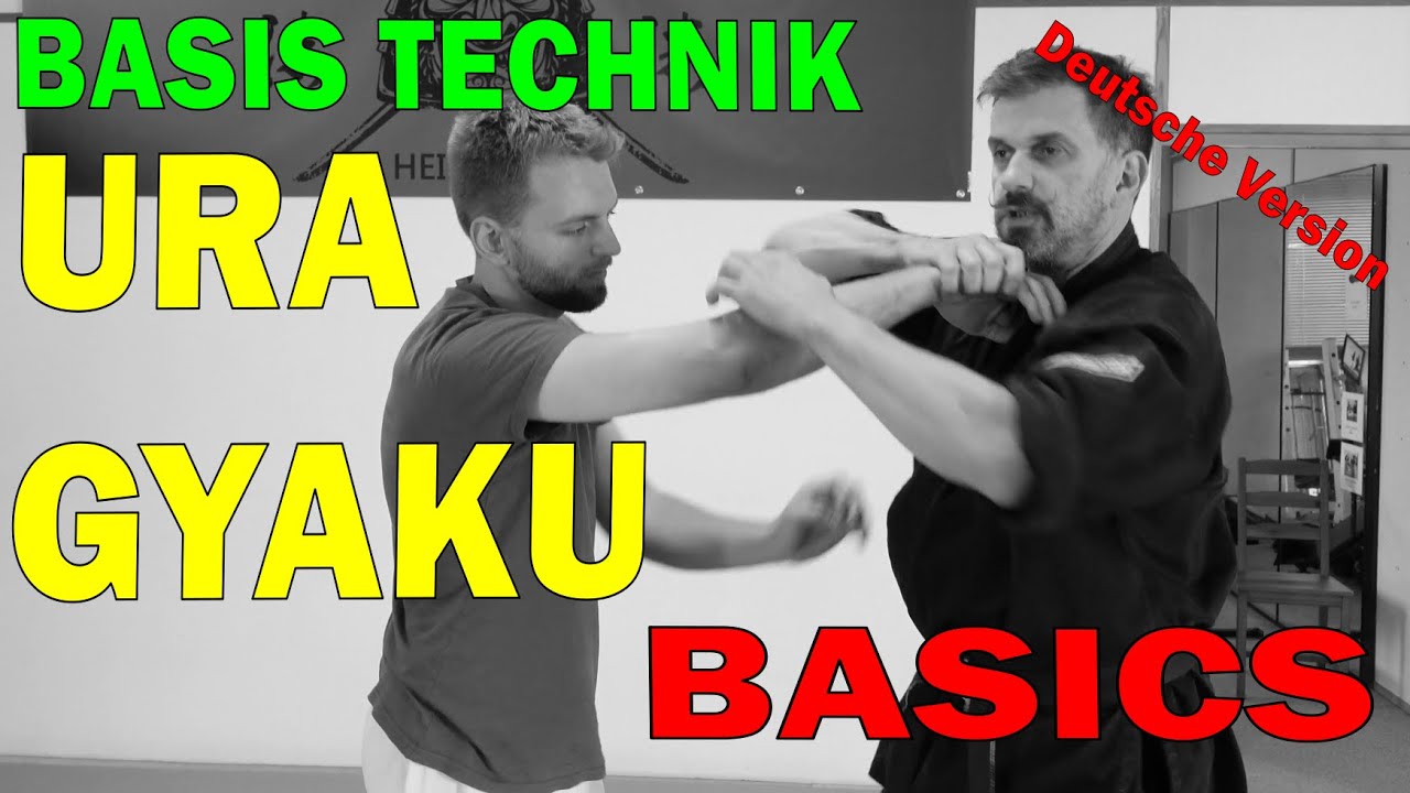 Ninjutsu Basistechnik Ura Gyaku - Handgelenkshebel (Deutsch)