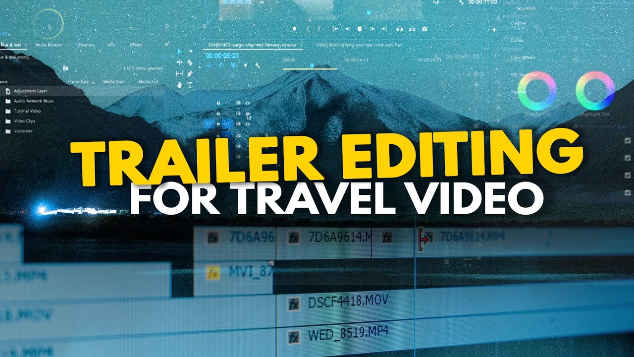 How To Edit a TRAILER For TRAVEL Video | 5 Easy Steps | HINDI