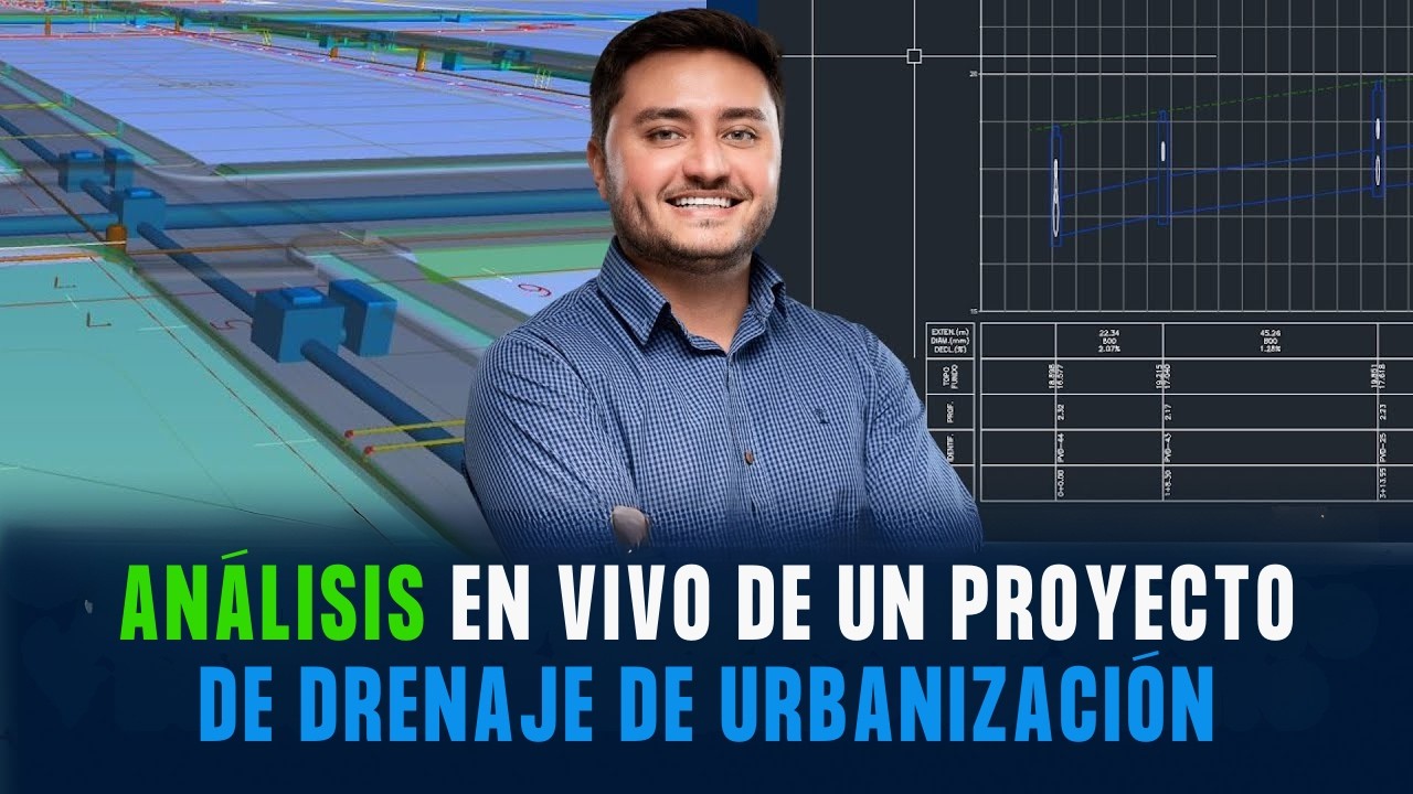 Live #3 An&aacute;lisis en vivo de un Proyecto de Drenaje de Loteamiento.
