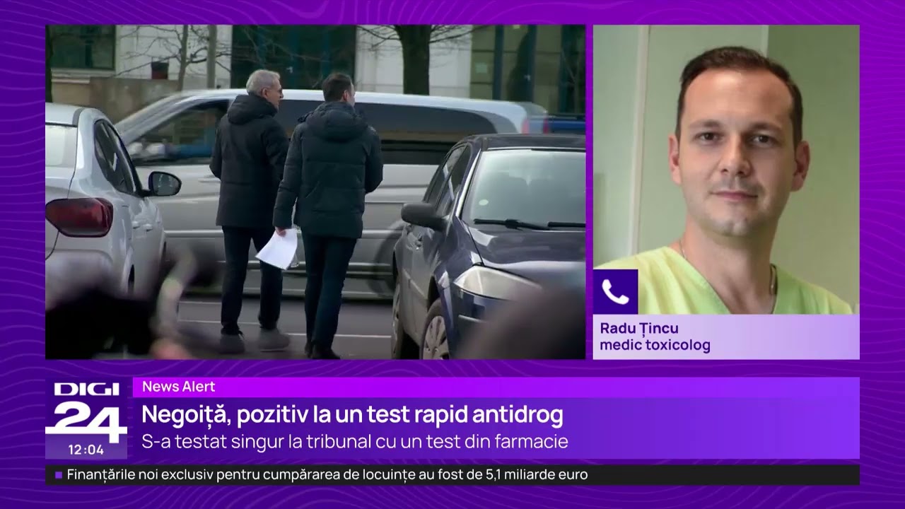 Controversă după ce edilul Robert Negoiță a fost testat antidrog de protestatarul Marian Ceaușescu