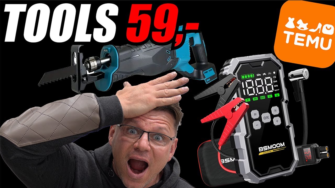 TEMU TOOLS TEST! Kolossale ÜBERRASCHUNG! Ehrlich, das sollte....