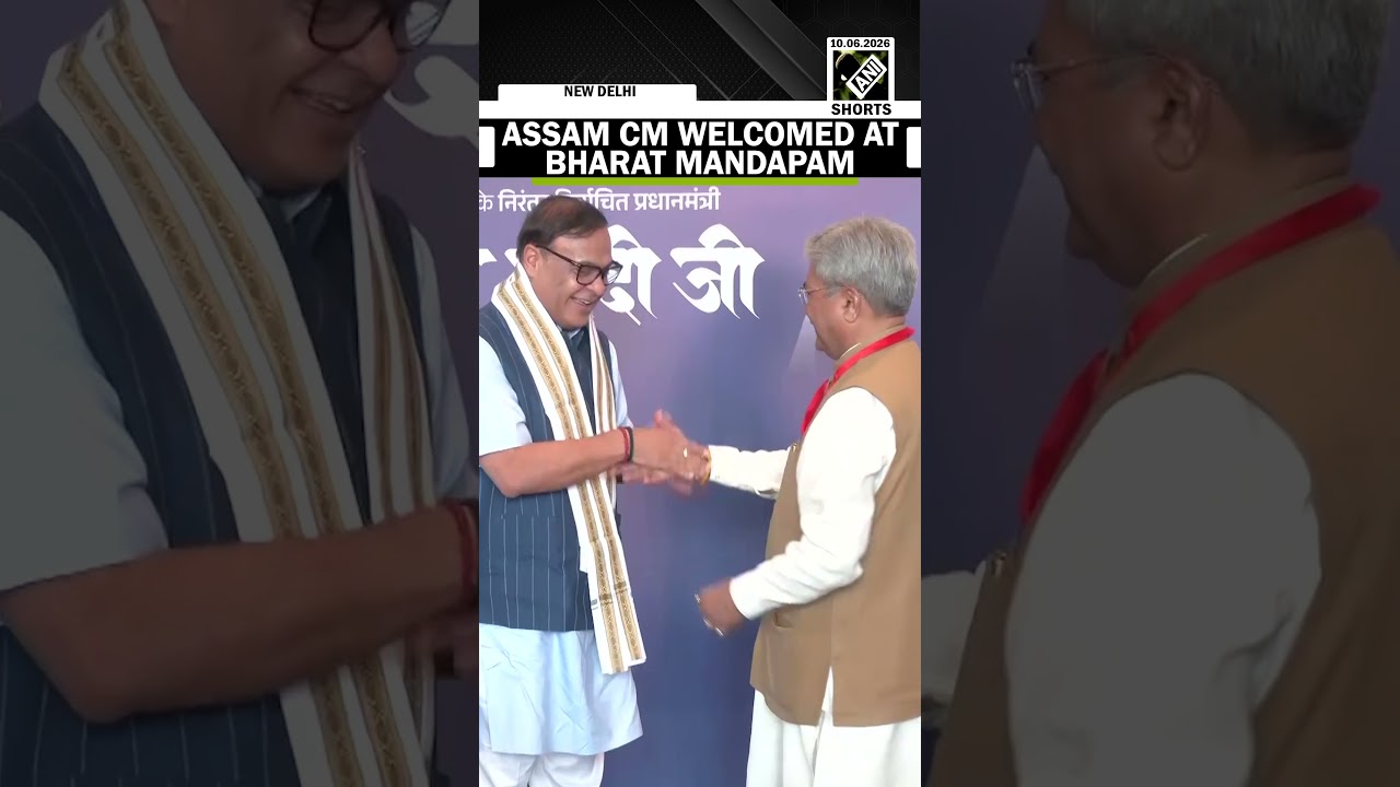 Assam CM Himanta Biswa Sarma Welcomed at NDA Meeting in Delhi