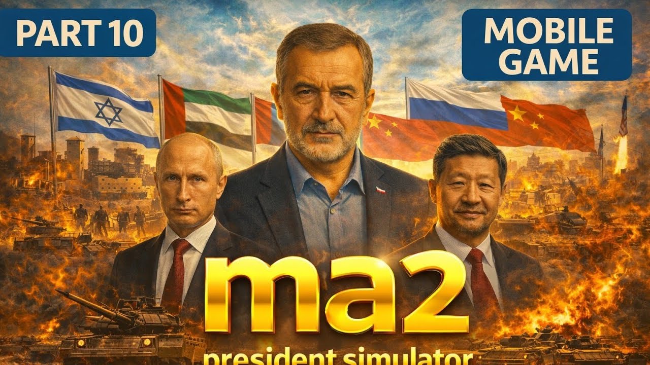 اسراییل ،دبی سودان رو گرفتم و به ایران اضافه کردم 🇮🇷⚔️🇮🇱🇦🇪🇸🇩| gameplay ma2 president simulator 