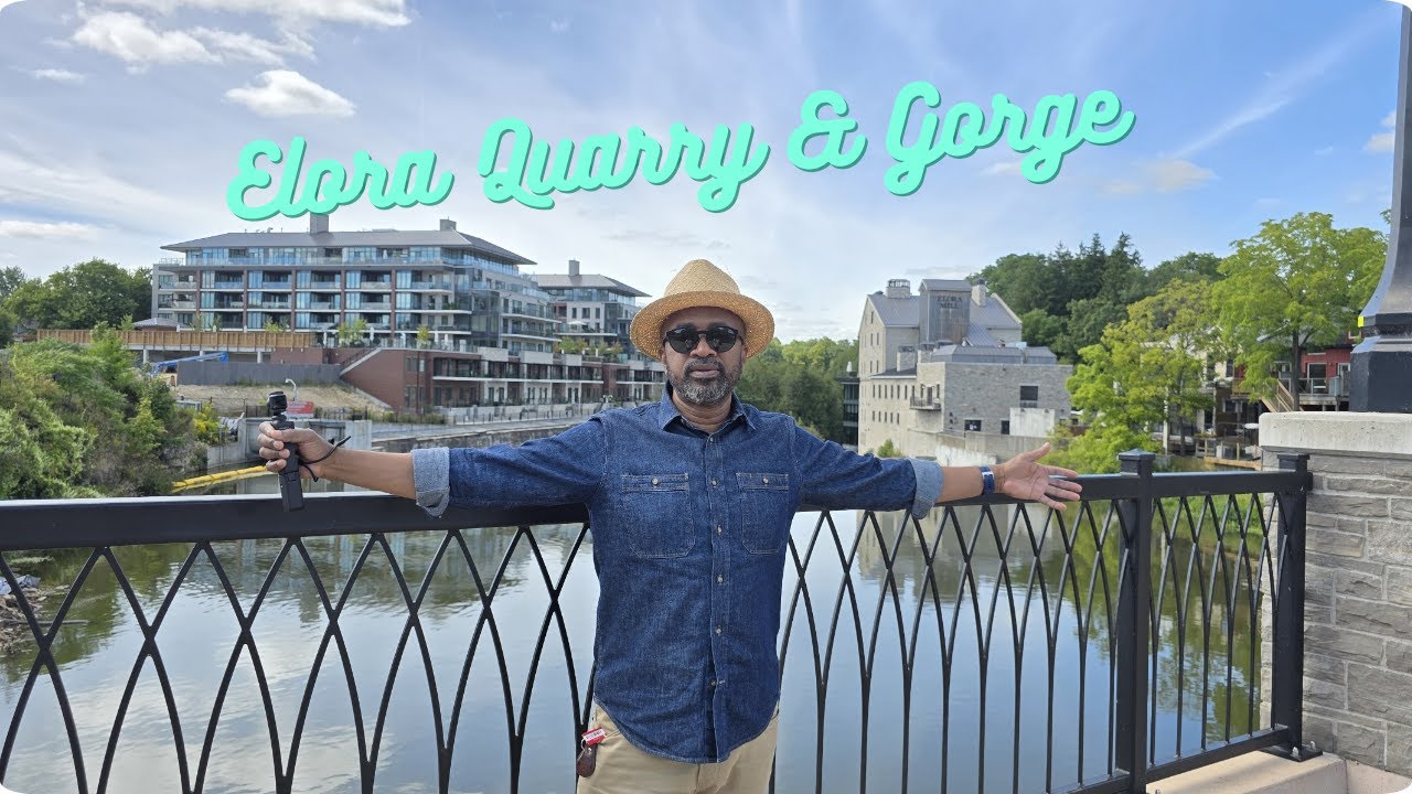 Exploring Elora, Ontario | Historic Downtown, Quarry & Gorge Adventure  4K