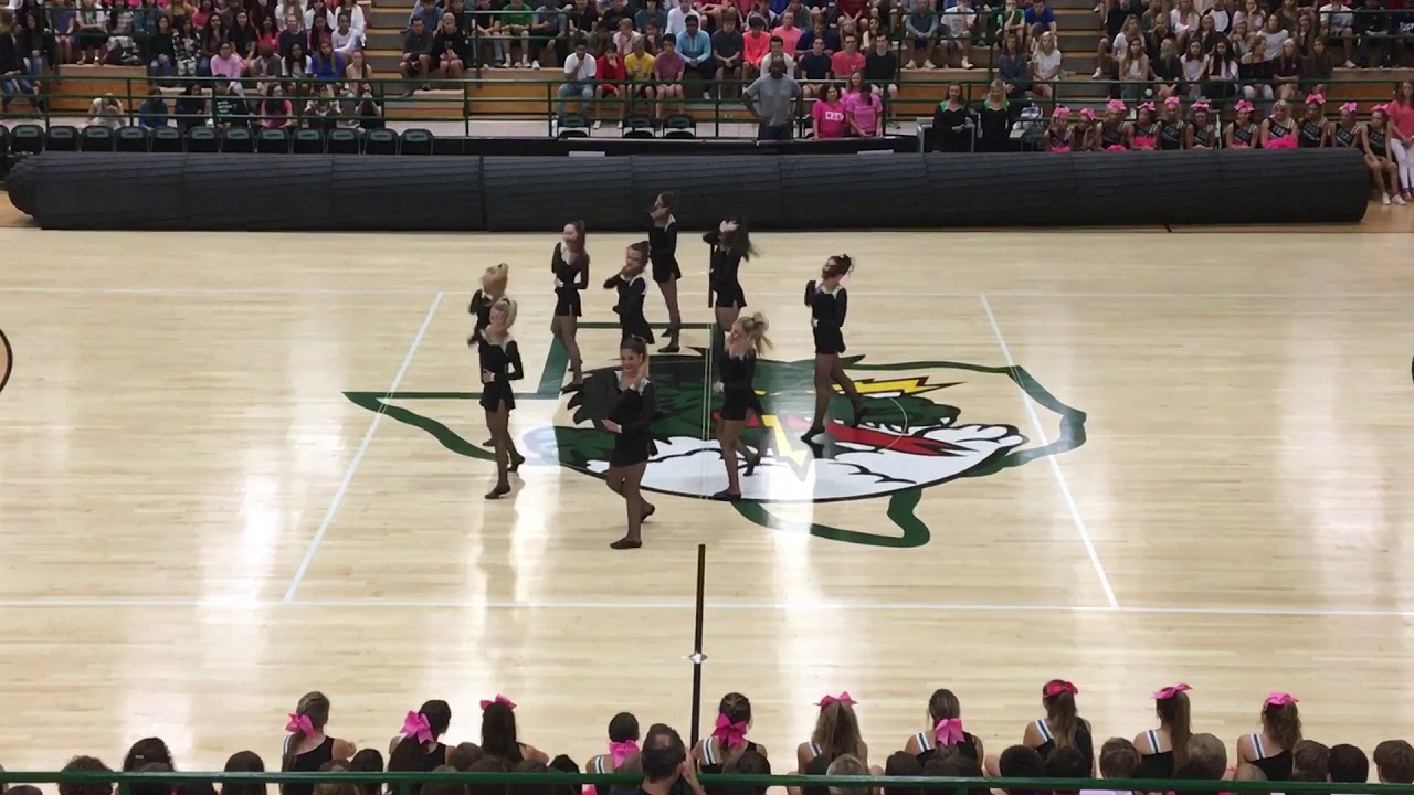 2017 09 29 - Pink Out Pep Rally - Officers Jazz [Emerald Belles]