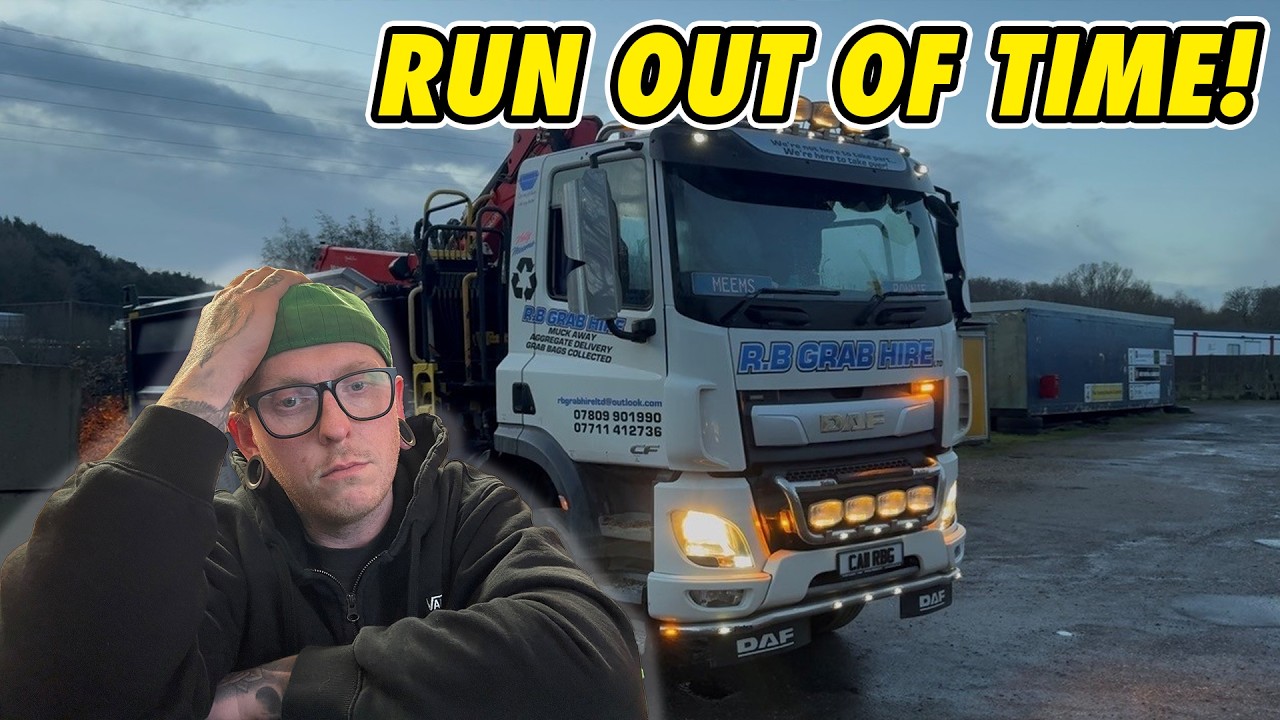 Running Out of Time! 🚛 8-Wheel Grab Lorry Chaos
