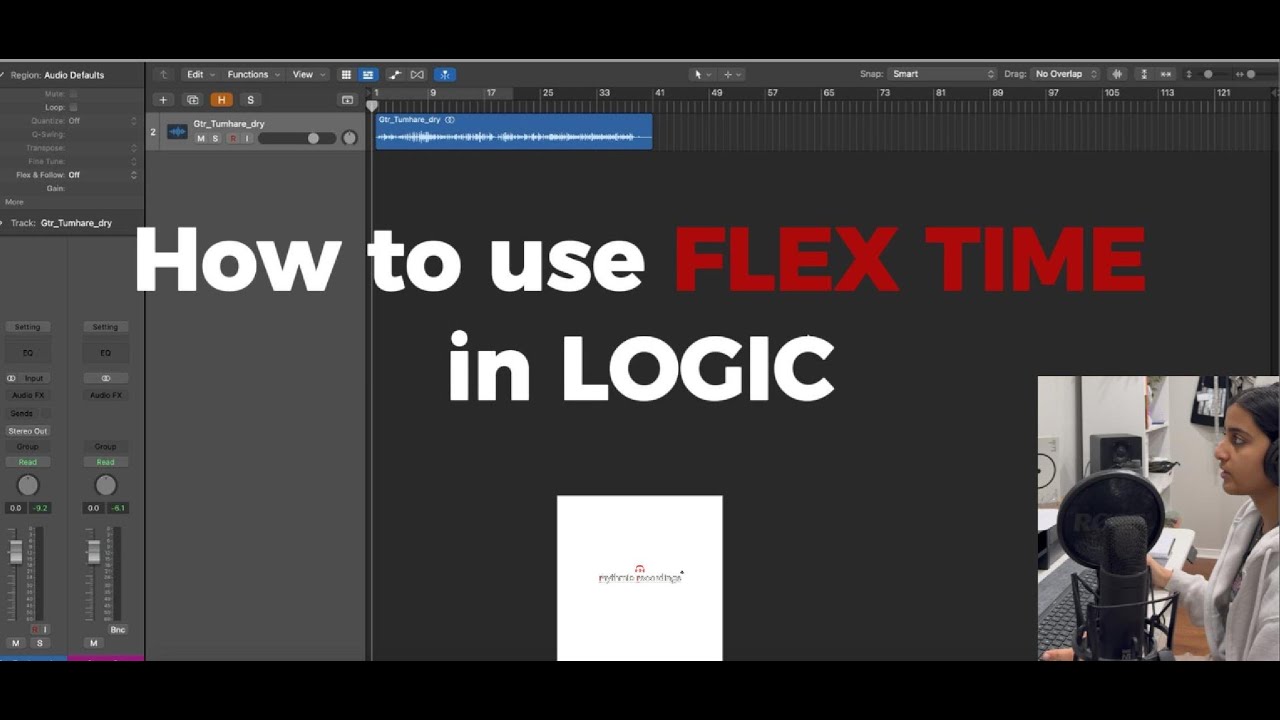 How to use Flex Time in Logic