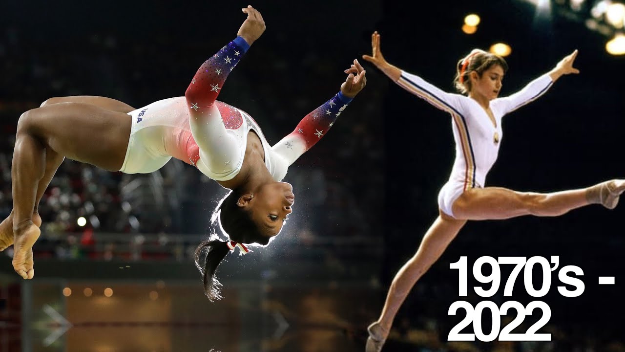 Nadia Comaneci VS Simone Biles | Gymnastics Evolution