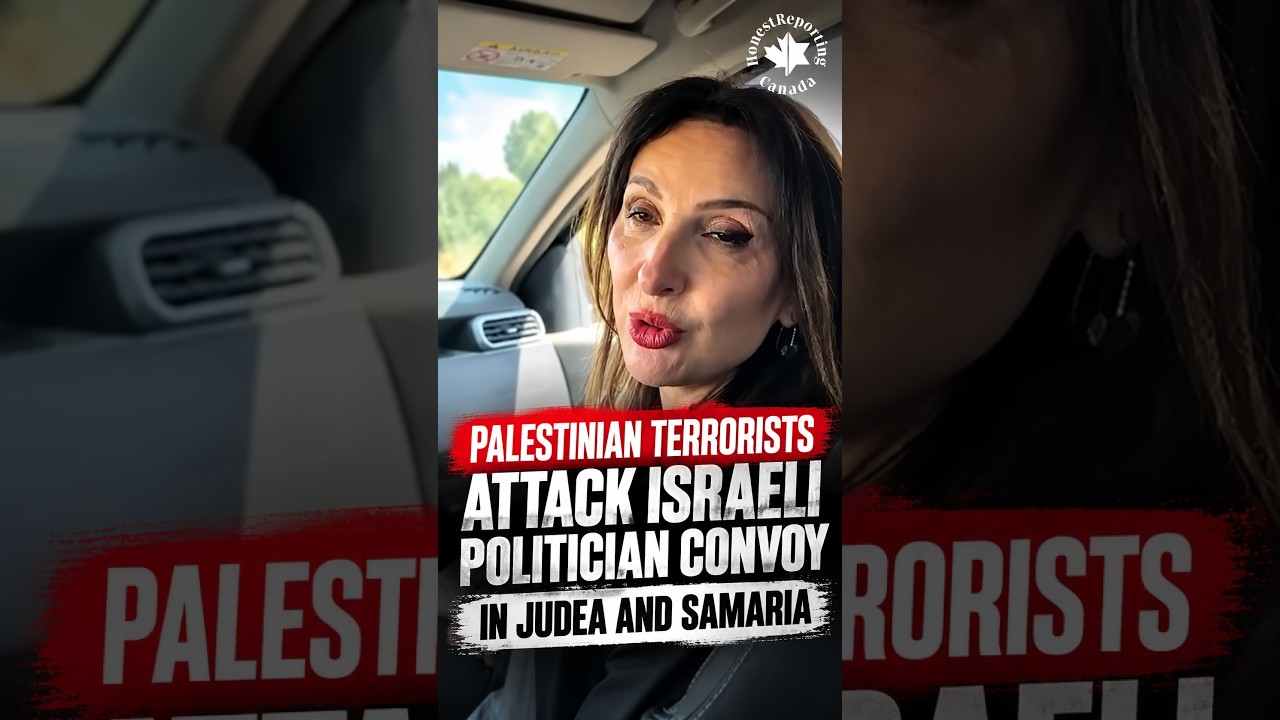 Palestinians Attack Israeli Convoy - Where Is The Media?!