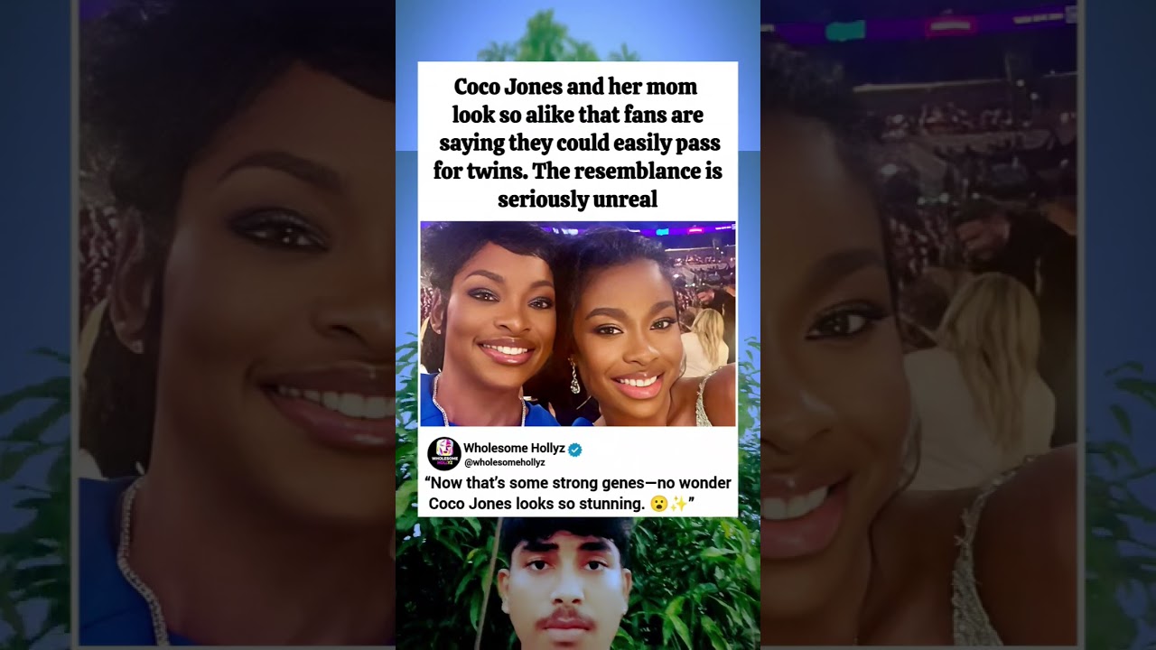 Coco Jones & Her Mom Look Like Twins 😳