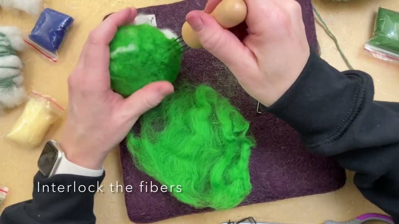 Felting; How to felt