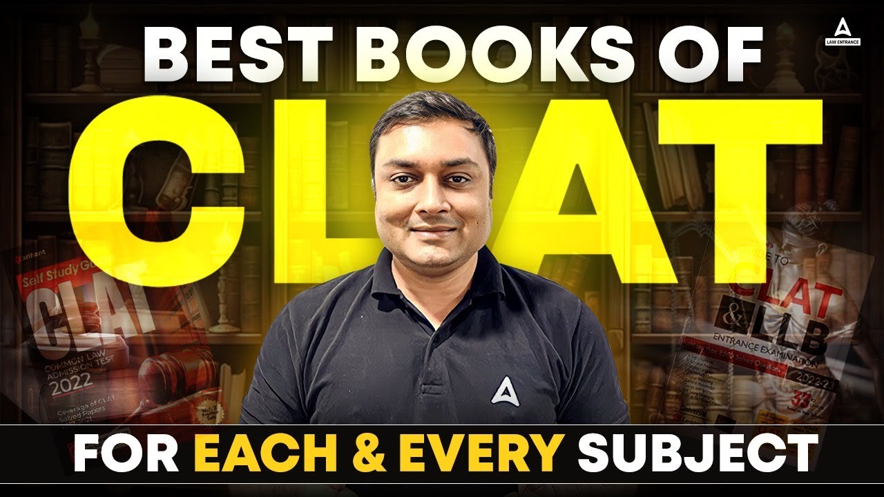 BEST Books for CLAT 2025 | How to Prepare for CLAT 2025 | CLAT 2025 Book