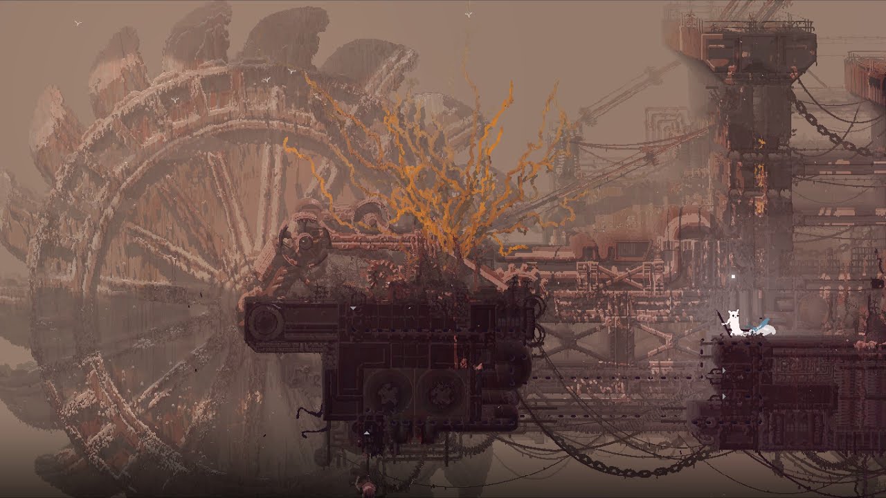 Rain World - Exploring the Eroded Refinery