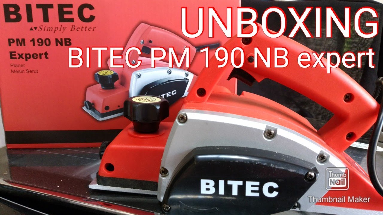 UNBOXING MESIN PLANNER, KETAM, SUGU / MESIN SERUT BITEC PM 190 NB | MESIN SERUT BITEC | WOODWORKING