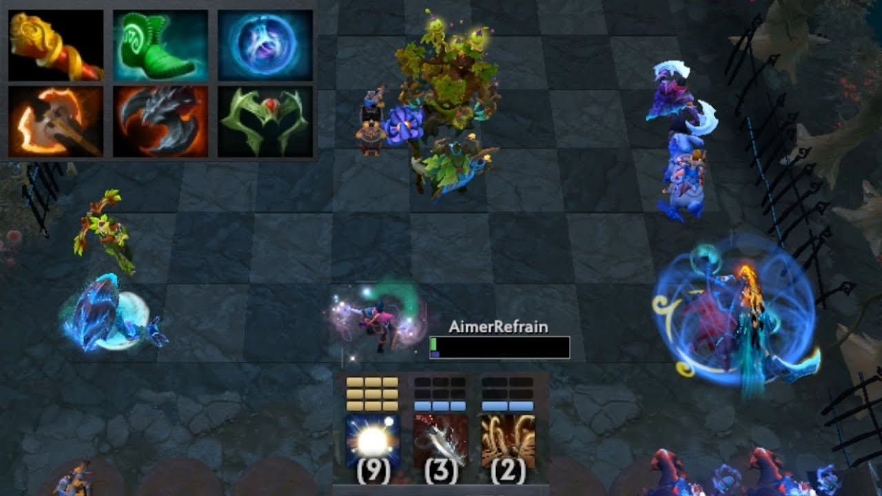 pa3 carry mode 9elf - Dota Auto Chess DAC