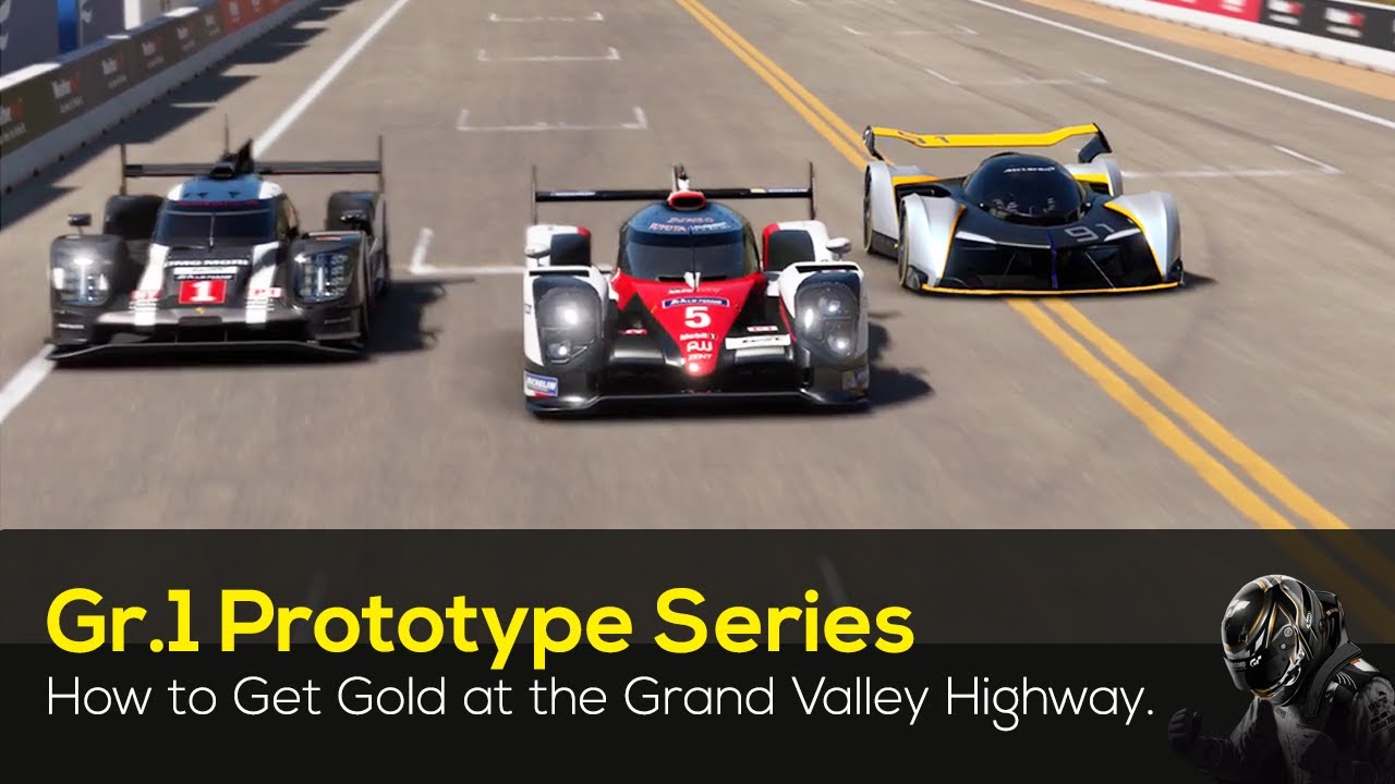 Gran Turismo 7 - How To Get Gold in the Gr.1 Prototype Series at Grand Valley Highway.