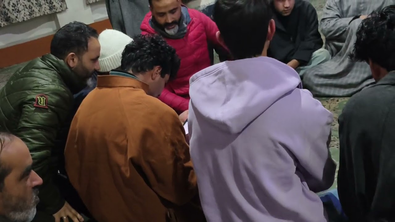Birthday celebration of Hazrat Imam Hussain a.s at Masjid Imam e  Zaman  Ali abad Ichgam .
