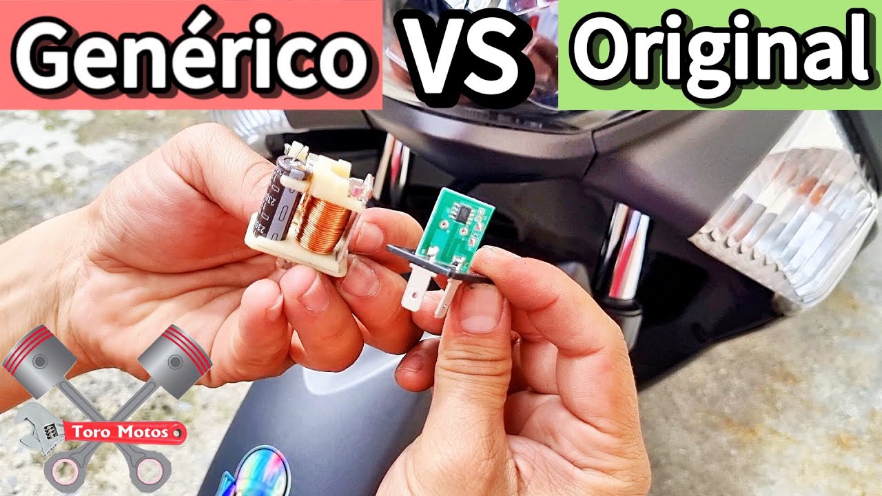 📣 Gran Diferencia de Flasher universal y original en moto Nmax 155