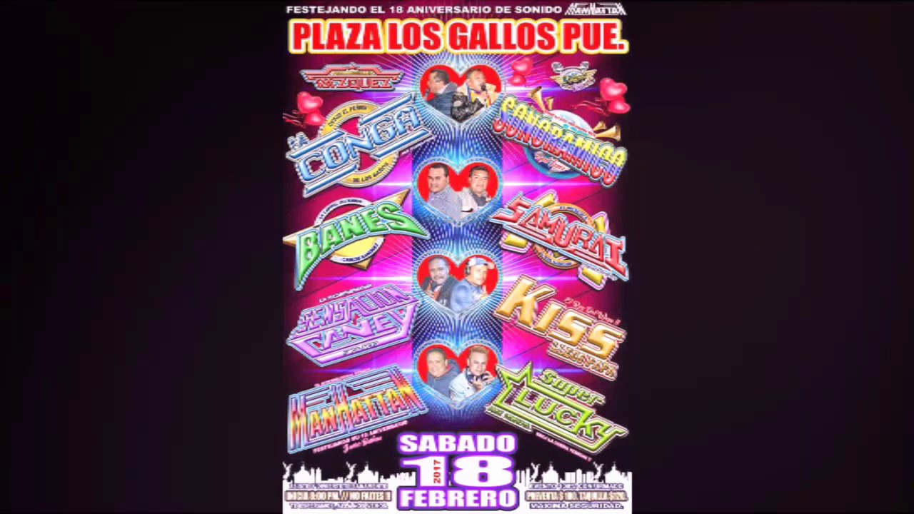 Asi Se Hace El carnaval - Estreno| Sonido La Conga | Plaza Los Gallos Puebla | 18 Febrero 2017