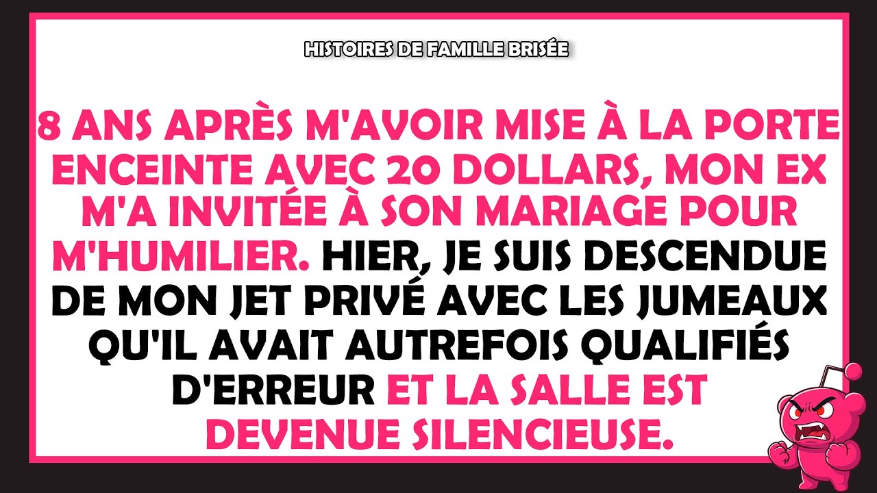 8 ans après m’avoir chassée enceinte avec 20 $, je suis arrivée à son mariage en jet privé.