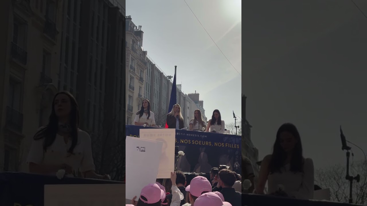 MARION MAR&Eacute;CHAL D&Eacute;NONCE LFI ET L&rsquo;HUMANIT&Eacute; : &ldquo;SOUTIEN &Agrave; LA JEUNE GARDE &Agrave; PARIS&rdquo;