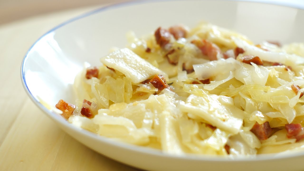 Łazanki - something like reversed Pierogi | Polish Food
