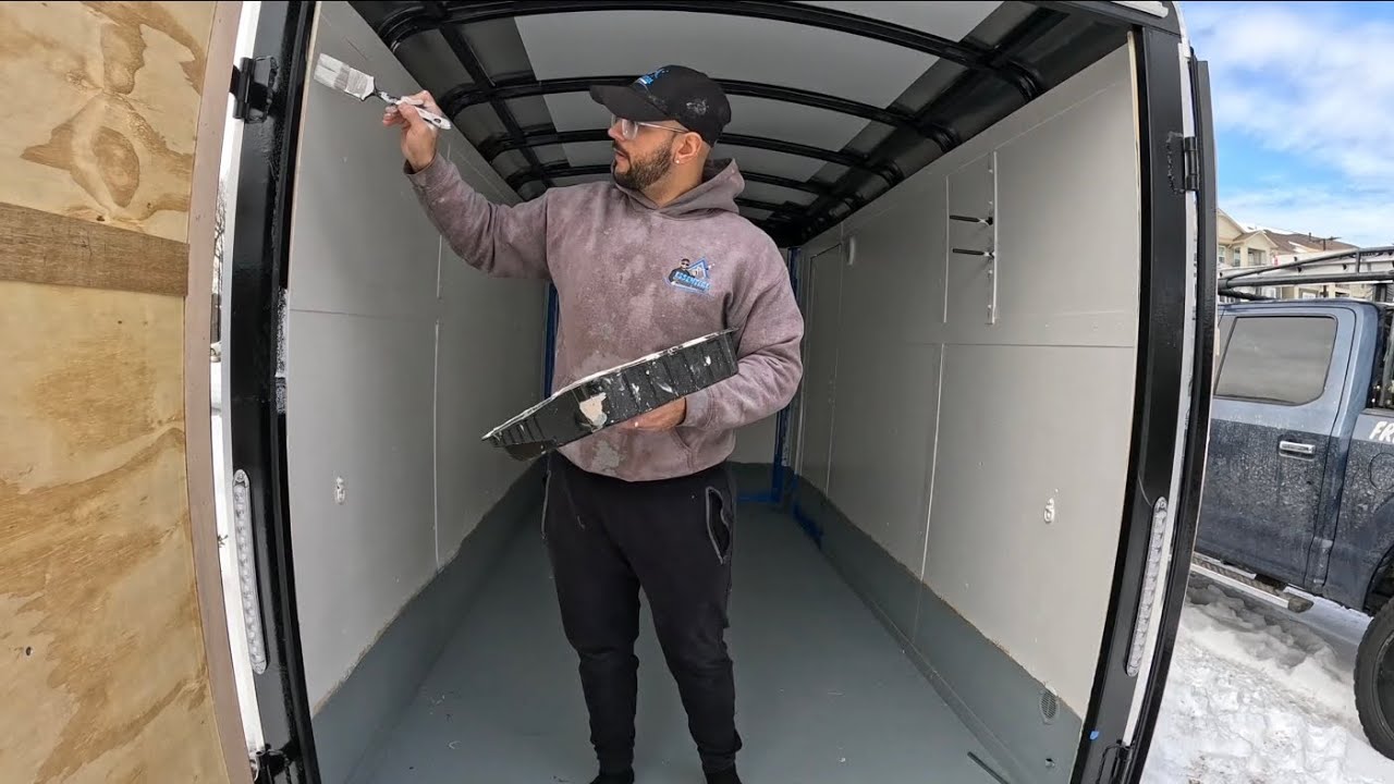 Revival Part 2 | Painting the Trailer | Essential Pressure Washing