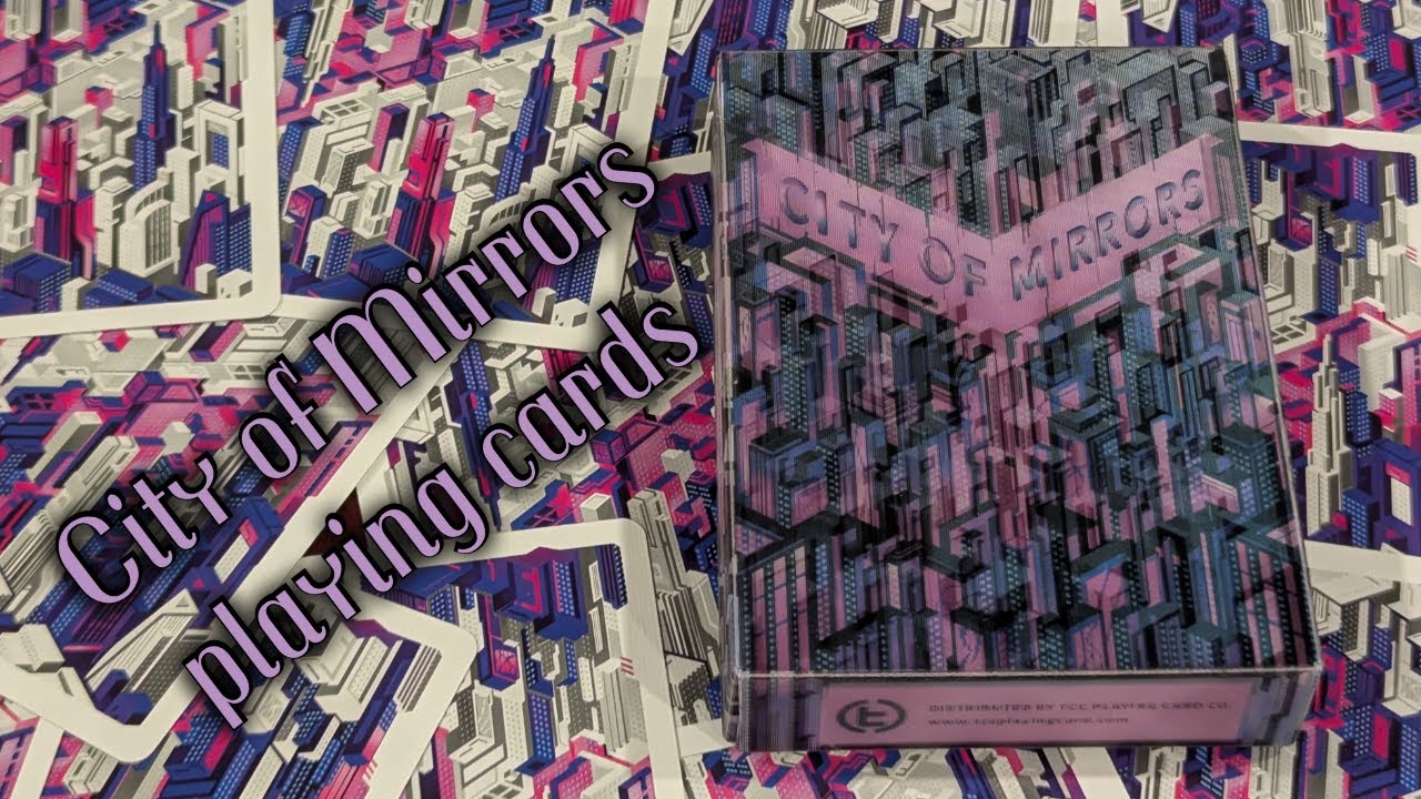 Daily deck review day 394 - City of Mirrors playing cards by TCC playing cards