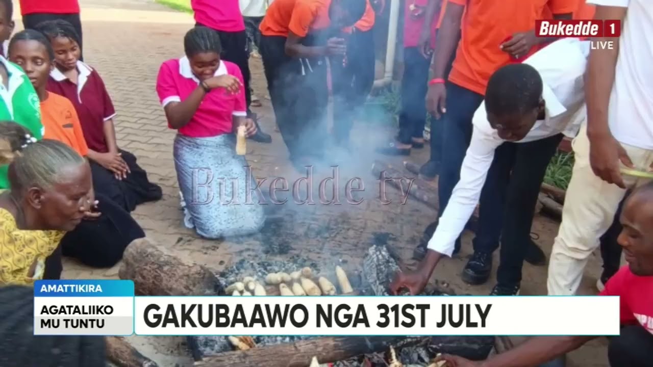 Ttuntu Amatikkira ga Kabaka ag'emyaka 33 gakubaawo nga 31 July bavubuka basomeseddwa