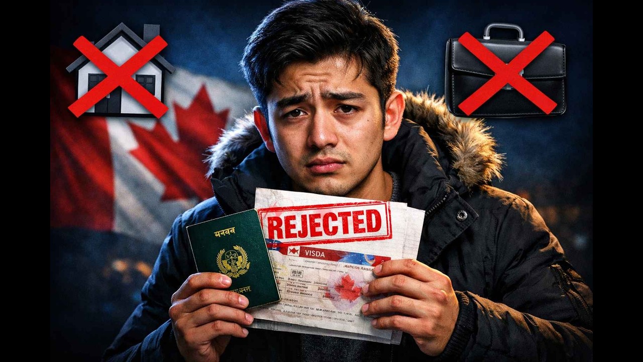 Visa Reject ६७% ! Canada मा Nepali Student को Real Struggle | घर नपाइने, काम नपाइने 2026