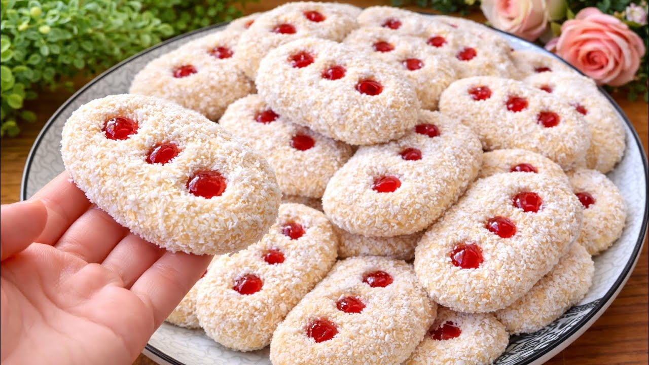 Рецепт за 10 минут! Печенье просто тает во рту! Вкусные и простые в приготовлении, которые вы будете