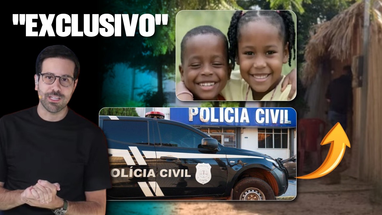 CRIANÇAS DESAPARECIDAS: POLICIAIS PASSARAM O DIA NA CASA DA MÃE