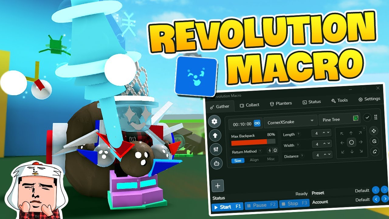 Tân Binh TREO MÁY Mới Trong Roblox Bee Swarm Simulator! - Revolution Macro