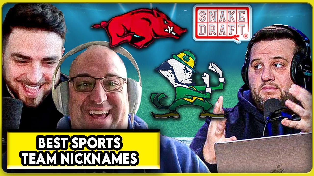 Ranking The Best Sports Team Nick-Names (Ft. Clem & Jeff D. Lowe)
