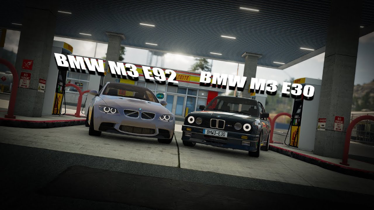 E92 vs Batranelul E30 ( DUBLU POV )