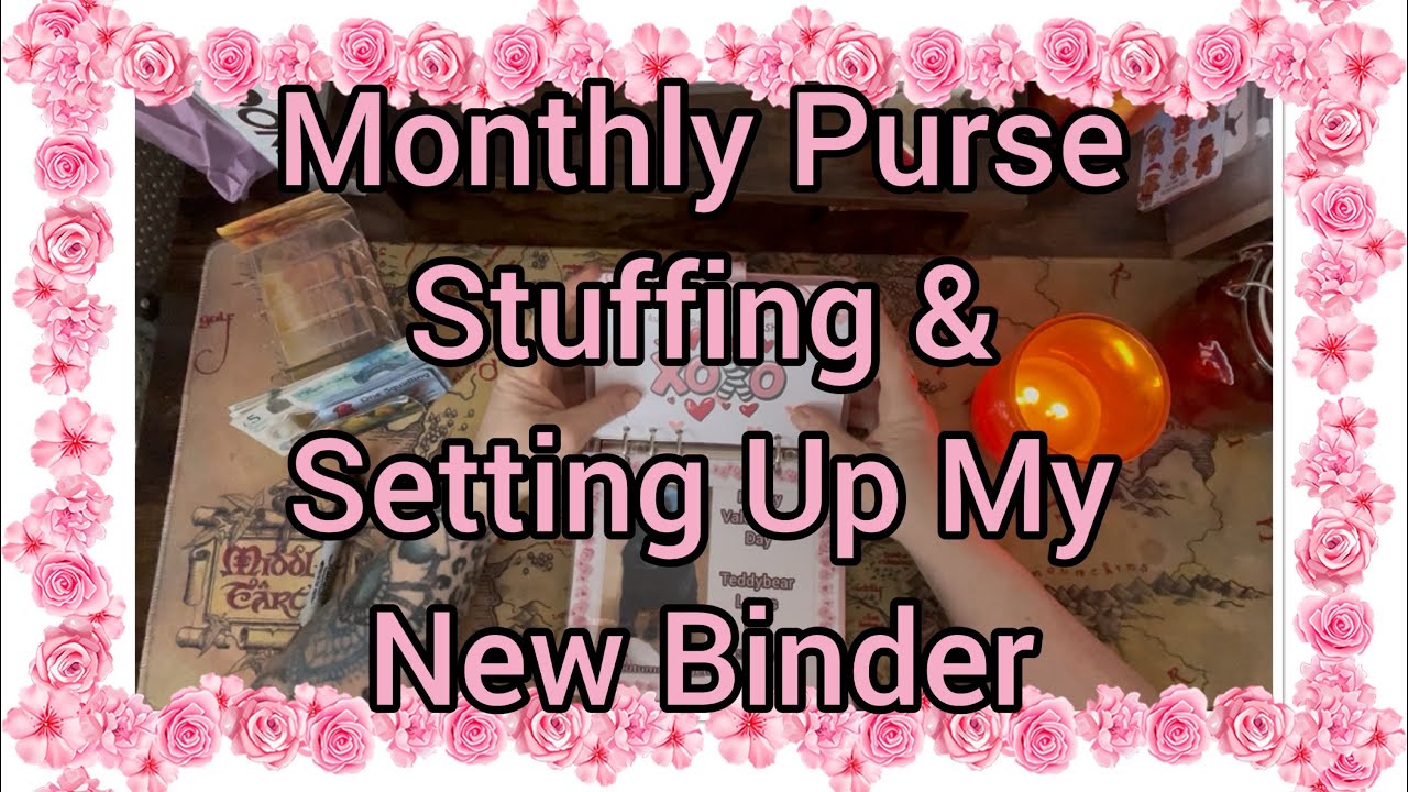 SETTING UP MY NEW VALENTINES BINDER 💖 #valentinesday  