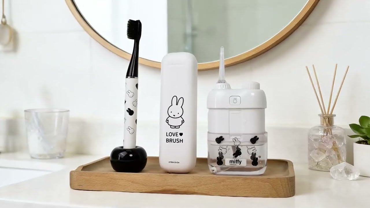MIFFY Electric Dental Oral Care Combo Kit Electric Toothbrush & Mini Water Flosser Travel Set. MIPOW