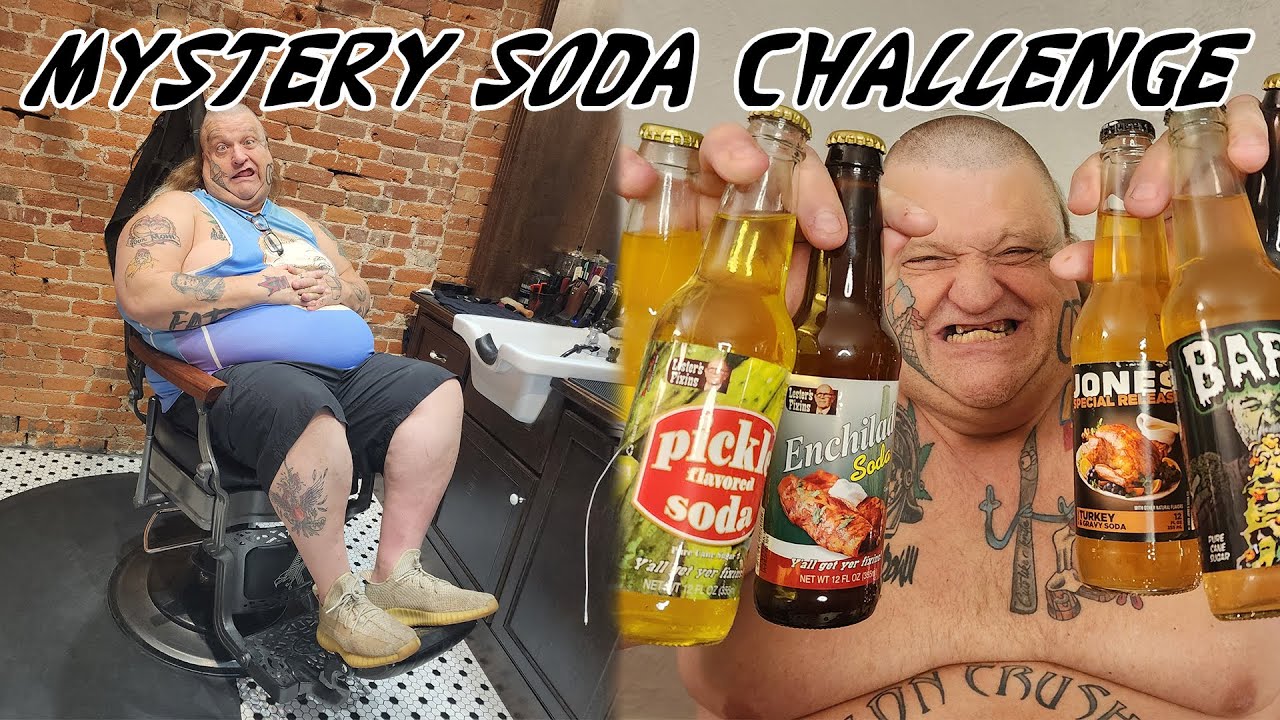 Absolutely Disgusting Blindfolded Mystery Soda Challenge!