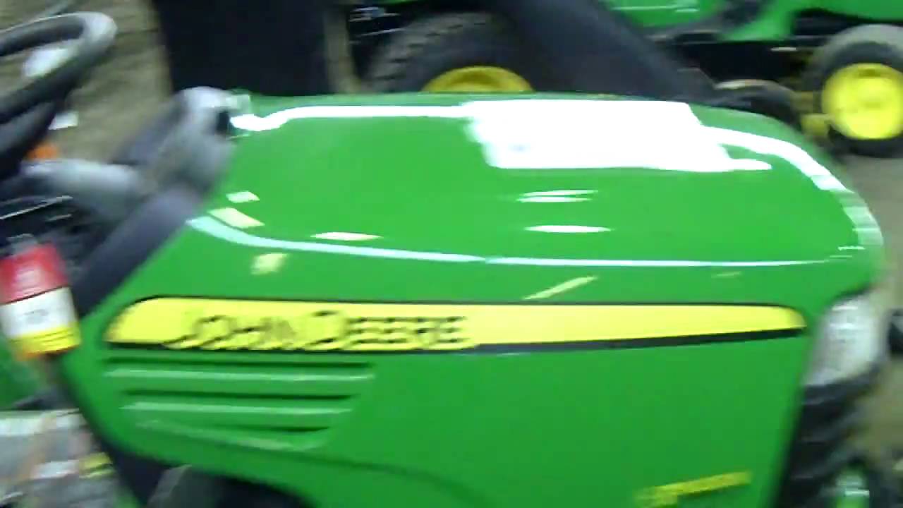 John Deere X749 Ultimate Diesel Tractor with 46