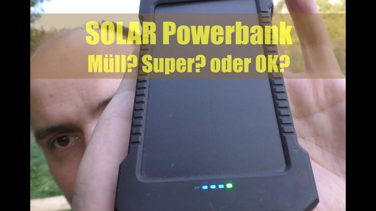 Solar Power Bank InnooTech - Müll? Super? oder einfach ok?