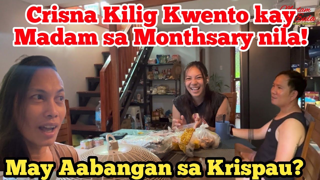 Crisna may Chinika kay Madam!😲 | Kinilig sa Monthsary nila Sir Paul! 🤗