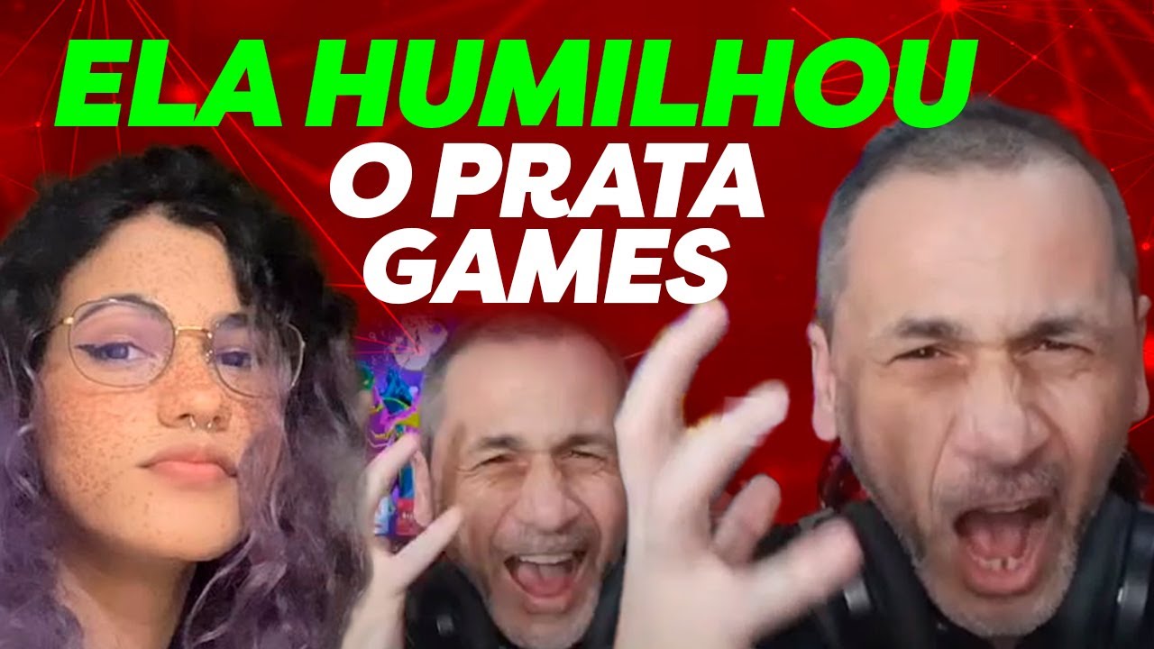 TRETA - O Prata Games foi HUMILHADO pela garota do GOD OF WAR KKKKK