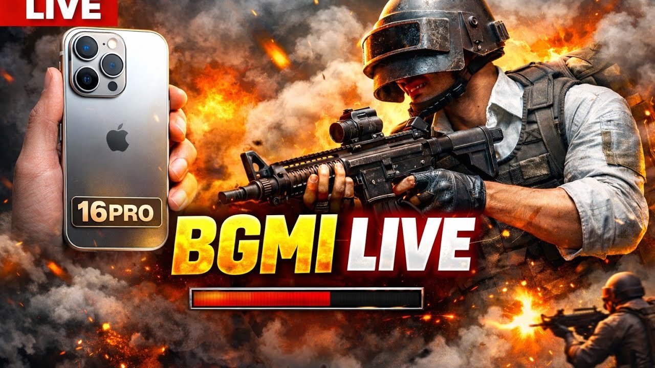 BGMI FULL FUN LIVE STREAM | YODDHAKARNLIVE | IPHONE16PRO