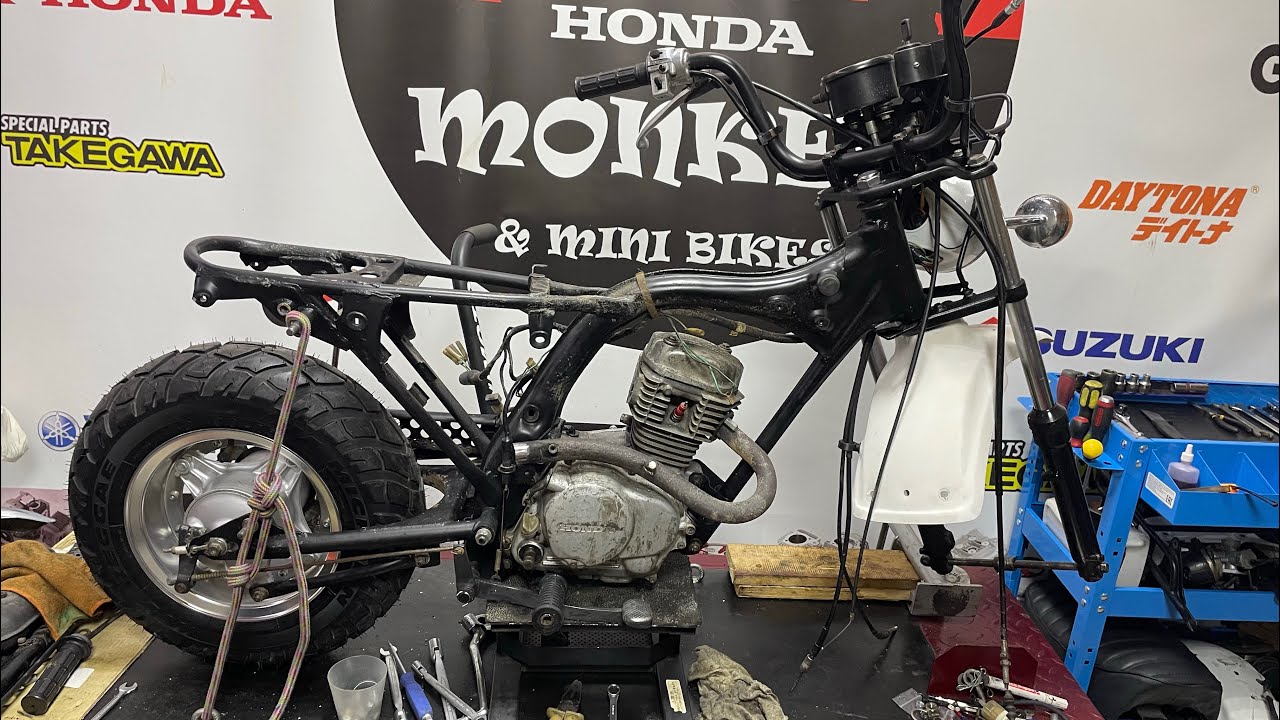 Honda R&P cy50 разборка
