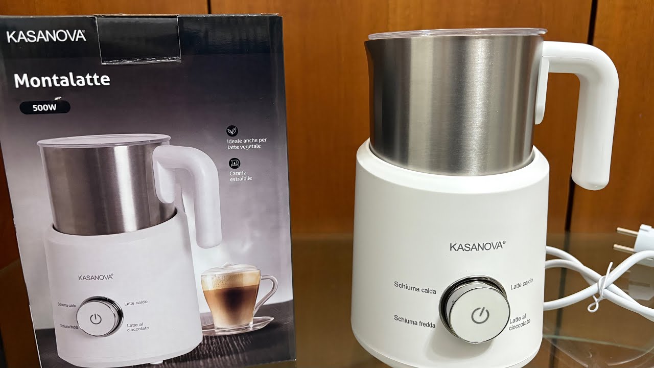 CAPPUCCINO PERFETTO come al bar grazie al MONTALATTE KASANOVA
