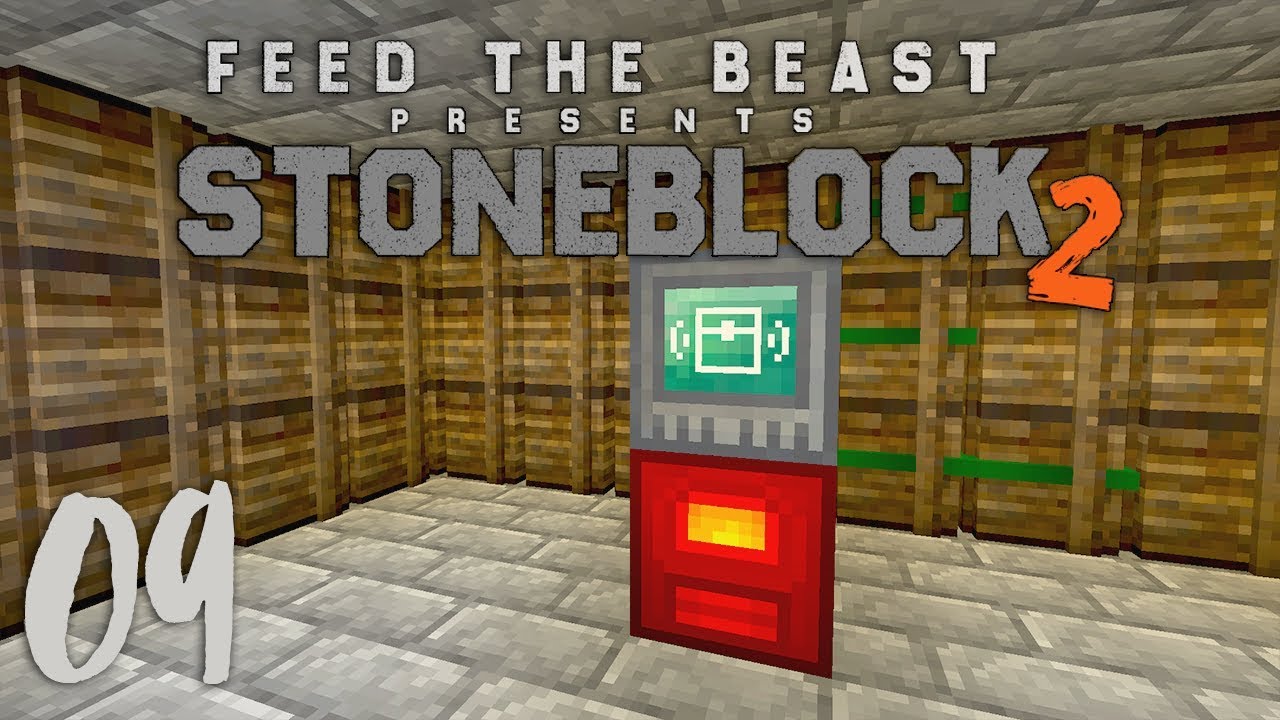 FTB StoneBlock 2 - Ep. 9: BEST STORAGE EVER! (Modded Minecraft 1.12.2) | iJevin